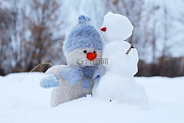 雪人,雪,二