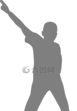 男子,指點(diǎn),手指