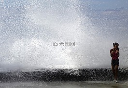 波,水,海
