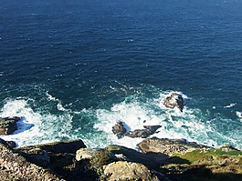 美國,海,巖