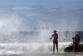 波,水,海