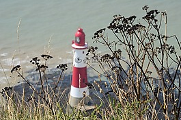 燈塔,海岸,海