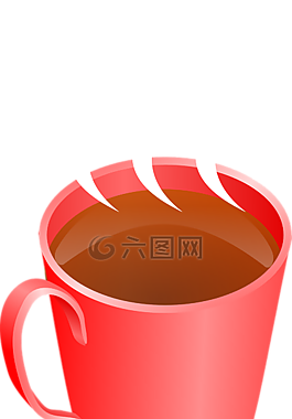 咖啡,蒸,熱