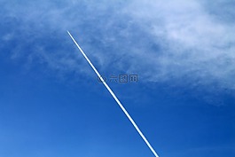 藍色,云,喚醒