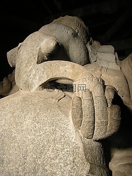 印度,ganesh神,亨比