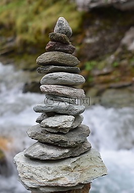 性质,石塔,冥想