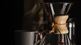 杯,模糊,咖啡