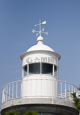 燈塔,島,韓國(guó)