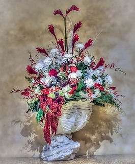 花,安排,度假