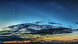 云,abendstimmung,天空