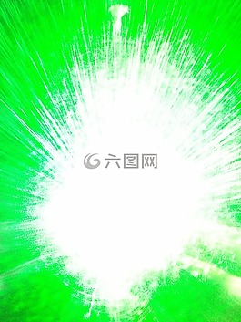 绿色,激光,光
