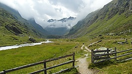 山,谷,景觀