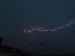 閃電,傍晚時分,風暴