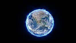 電,地球,行星