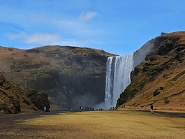 skogafoss,冰岛,大瀑布