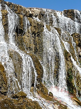 瀑布,過獨(dú)身生活,水