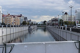 水,橋,城市