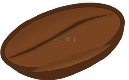 咖啡,豆,棕色