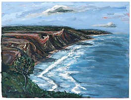 海岸,波,海