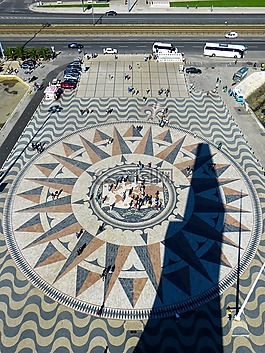 padrão dos descobrimentos,纪念碑的发现,windrose