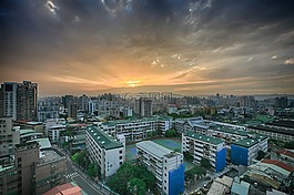 城市,房屋,學校