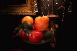 水果,碗,食品