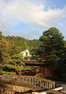 山,自然,村