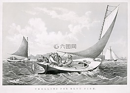 菲舍爾,捕魚,帆船
