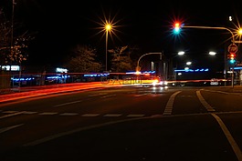 路,交通,夜