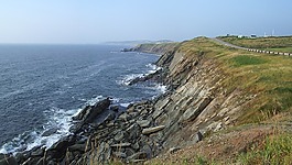 海岸,懸崖,巖