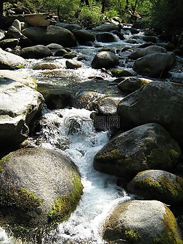 溪,河,水