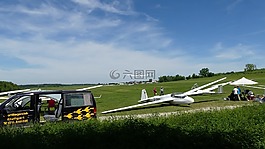 滑翔,天空,飛