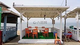 景觀,海,沿海