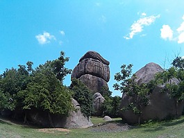 套件mikayi,石,朝圣的地方