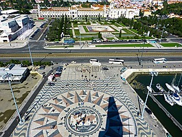 padrão dos descobrimentos,纪念碑的发现,windrose