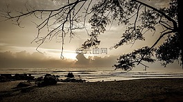 海滩,直落,关丹