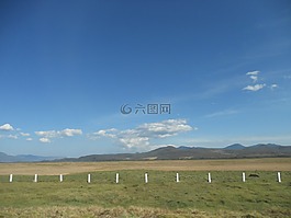 公路,路,天空