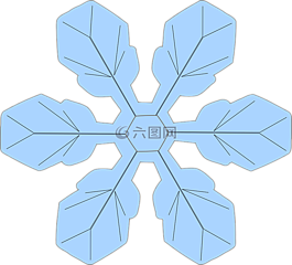 雪花,冬天,冰晶