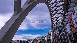 線條,鋼構(gòu),建筑