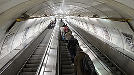 自動扶梯,地鐵,樓梯間