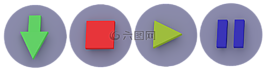 圖標(biāo),按鈕,符號