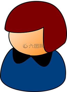 女孩,头发,女性