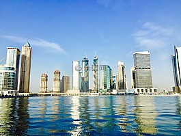 迪拜,运河,阿拉伯联合酋长国