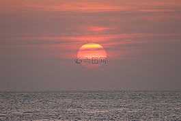 日落,海,太陽(yáng)