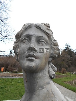雕像,克 napoca,雕塑