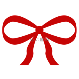 弓,紅色蝴蝶結,紅色