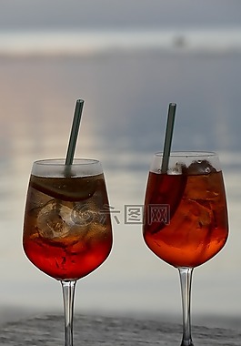 abendstimmung,海,海灘