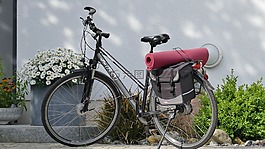 輪,自行車,棕墊