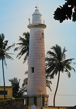 燈塔,海,海洋