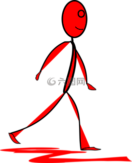 图,男子,棒